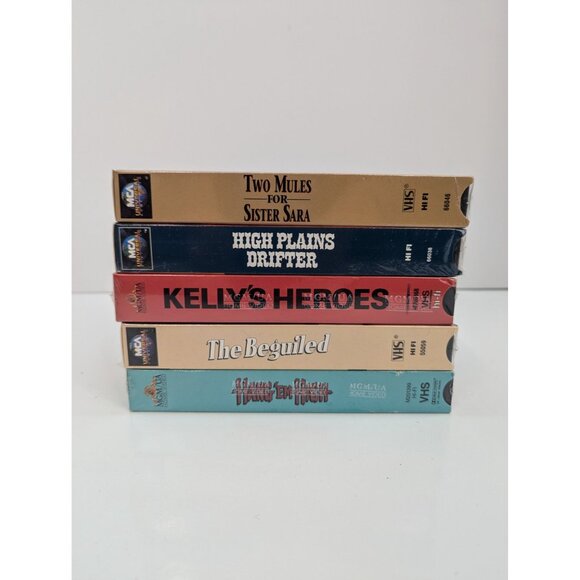 Clint Eastwood VHS Movies Lot of 5 Factory Sealed Read Description - Picture 7 of 7